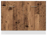 Sink Bottom Cabinet Lyon Old Wood 80x46x81.5 cm Engineered Wood 856077
