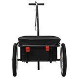 Bike Trailer/Hand Wagon 155x60x83 cm Steel Black 91771