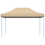 Party Tent Folding Beige 292 x 440 x 315 cm Oxford Fabric 42023610