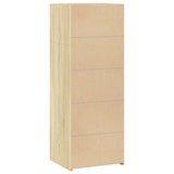 Highboard Sonoma Oak 45x41x124 cm Engineered Wood 846392