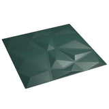 Wall Panels 24 pcs Green 50 x 50 cm XPS Foam 42046038