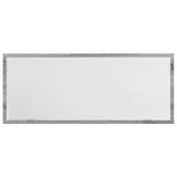 LED Bathroom Mirror Grey Sonoma 100x8.5x37 cm Engineered Wood 856273