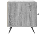 Bedside Cabinet Grey Sonoma 43 x 34.5 x 50 cm Engineered Wood 895497