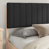 Bed Frame with Upholstered Headboard Black 180 x 200 cm 3398216