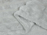 Throw Blankets 6 pcs Grey 150 x 130 cm Fleece 42016953