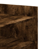 Coffee Table Smoked Oak 100x50x50 cm Engineered Wood 848350