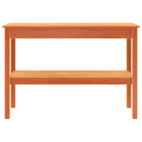 Console Table Wax brown 110 x 40 x 75 cm Solid pine wood 867148