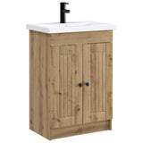 Bathroom Furniture Set Artisan Oak 78.5 x 37.5 x 81 cm 3404203