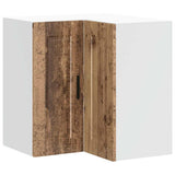 Kitchen Wall Corner Cabinet "Porto" Old Wood Engineered Wood 854105