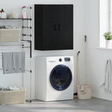 Wall Cabinet Black Oak 69.5 x 34 x 90 cm Engineered Wood 879518