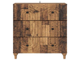 Drawer Cabinet Old Wood 66 x 34.5 x 90 cm Engineered Wood 894153