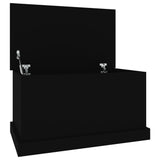 Storage Box Black Engineered wood Medium Storage Box 816505