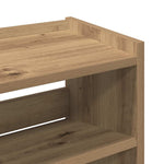 ZNTS Shoe Rack Artisan Oak 60x25x100 cm Engineered Wood 859877
