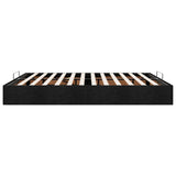 Ottoman Bed Frame without Mattress Black Super King Fabric 3310924