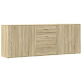 Sideboards 3 pcs Sonoma Oak Engineered Wood 3276611
