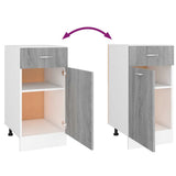 Drawer Bottom Cabinet "Lyon" Grey Sonoma 40x46x81,5 cm Engineered Wood 815571