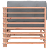 Corner Sofas with Cushions 2 pcs Solid Wood Douglas 825686