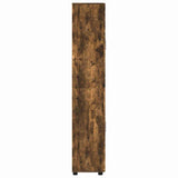 Highboard FLORIN Smoked Oak 60 x 35 x 182 cm Engineered Wood 3397919