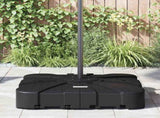 Cantilever Umbrella Base Black 86 x 86 x 19 cm 42006932