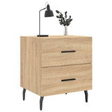 Bedside Cabinets 2 pcs Sonoma Oak 40x35x47.5 cm Engineered Wood 827347