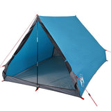 Camping Tent A-Frame 2-Person Blue Waterproof 94756