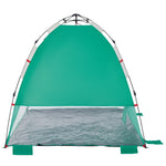ZNTS Beach Tent 2-Person Sea Green Quick Release Waterproof 4005300