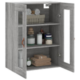 Wall Mounted Cabinet Grey Sonoma 69.5x34x90 cm 828458