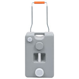 Wheeled Water Tank for Camping 25 L Grey 30132