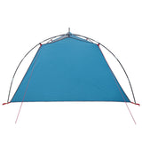 Tunnel Tent Blue 4-Person 185T Polyester with PU Coating 42018566