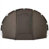 Fishing Tent 5-Person Brown Waterproof 4005321