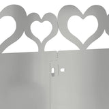 Lawn Edgings 20 pcs Silver 103 x 0.05 x 22 cm Galvanised Steel 874844
