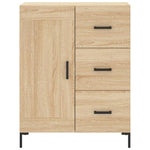 Highboard Sonoma Oak 69.5x34x180 cm Engineered Wood 3190024