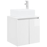 Bathroom Cabinet Set 3 pcs High Gloss White 49.5 x 41 x 63 cm 3405641