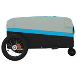Bike Trailer Black and Blue 30 kg Iron 94058