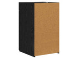 Storage Cabinet Black Oak 40 x 42.5 x 93 cm Engineered Wood 883140