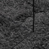 Shaggy Rug PAMPLONA High Pile Modern Anthracite 160x230 cm 375193