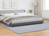 Area Rugs Square SIROLO Grey 240 x 240 cm Polyester 42022774