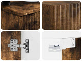 Bathroom Furniture Set 3 pcs Smoked Oak 33 x 34.5 x 160 cm 3406048