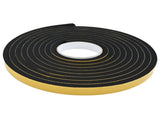 Self-adhesive Foam Tape 20 pcs Black 15mm x 5m CR Foam 42024072