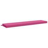 2-Piece Bench Cushions SOEST 2 pcs 100% Polyester Pink 950057