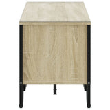 TV Cabinet Sonoma Oak 180x34x41 cm Engineered Wood 848575