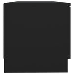 TV Cabinet Black 80x35x36.5 cm Engineered Wood 811468