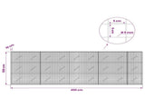 Gabion with 5 mm Wire and 5x5 cm Mesh 450x10x150 cm 3463995