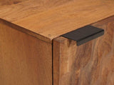 Bathroom Hanging Cabinet Brown 38 x 33 x 48 cm Solid Mango Wood 4017920