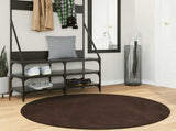 Medium Pile Soft and Washable Rug HUARTE Brown 120 CM 42022478