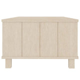 Coffee Table HAMAR Honey Brown 100x55x35 cm Solid Wood Pine 340452