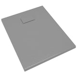 Shower Base Tray SMC Grey 90x70 cm 148931