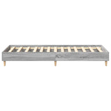 Bed Frame Grey Sonoma 80 x 200 cm Engineered Wood 8009063