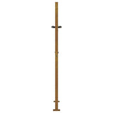 Garden Gate 100x125 cm Corten Steel Grass Design 153174