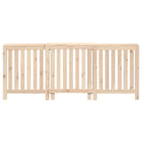 Radiator Cover 210x21x85 cm Solid Wood Pine 822586